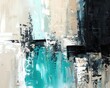 © SUPHAKPHEN - Abstract oil painting colors, Abstract watercolor background with strokes, old wall with peeling paint, featuring bright pastel tones with a textured look