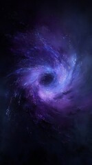 Wall Mural - Abstract Colorful Spiral Nebula In Space