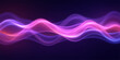 © Graph Rover - Abstract violet and blue light waves flow across a dark purple background, creating a dynamic and fluid pattern