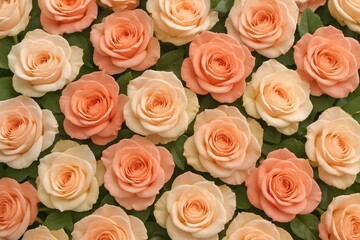 Wall Mural - Stunning arrangement of roses