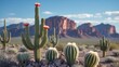 ©  AugmentArt - From towering desert peaks to southern subtropical plains, this area features multiple desert ecosystems teeming with cacti.