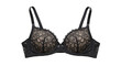 © Анастасия Макевич - Elegant black lace bra isolated on white background