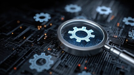 Incident management, business technology concept. Operational excellence in IT operations. Process of efficiently identifying, diagnosing and resolving unexpected problems that occur in IT systems.