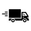 © Unique Images - Fast delivery truck isolated on white background