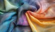 © SilentSmog - A vibrant rainbow of colors, representing the diversity and beauty in human nature. The fabric is soft with gentle folds that catch the light and create an ethereal effect.
