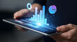 © FANGWORLD - Data Analysis on Tablet Visualizing Business Insights with Charts and Graphs