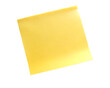© MSTPAPIA - Yellow sticky note isolated on transparent background