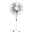 © Plaifah - modern standing fan with sleek design, featuring circular head and adjustable height, ideal for cooling indoor spaces