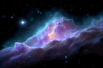 Wall Mural - Rays of divine light shining through the clouds