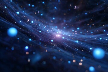 Wall Mural - Abstract of deep space background
