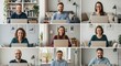 © dotkoboy - Diverse Group of People on Video Conference Call Working from Home