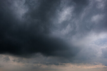 Wall Mural - dark sky with stormy clouds. dramatic sky rain,dark clouds before a thunder-storm,clouds before rain