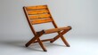 © Bussakon - Minimalist wooden folding chair