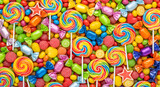 Colorful candy assortment