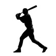 © sameera - Sporty Baseball Batter or Pitcher Silhouette PNG for Design