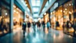 © Rahman - Blurred view of a busy shopping mall