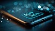 © Oulaphone - A close-up image of a smartphone displaying a glowing 'BUY NOW' button, surrounded by a dreamy blue bokeh effect.