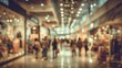 © Ukii - Blurred indoor shot of a busy shopping mall