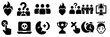 © Bundi - Vector illustration of community icons for digital interaction