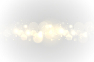 Wall Mural - png festive star sparkle in bright sky with christmas overlay design and glowing bokeh texture great