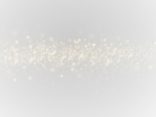 Wall Mural - png isolated golden light burst with shimmering glitter and sparkling dust creating magical festive 