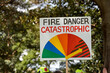 © Austockphoto - Fire danger signage