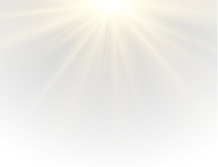 Wall Mural - png abstract spotlight with sunlight spark and glowing flare effect combined with bokeh illumination