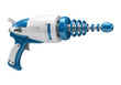 © タンロック - Blue And White Ray Gun Toy Isolated Against Transparent Background