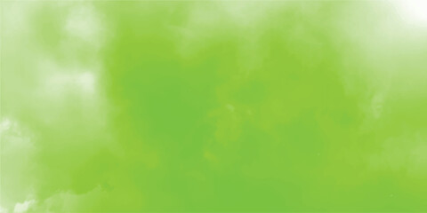Wall Mural - Artistic watercolor background with green hues and subtle cloud like textures for creative design elements