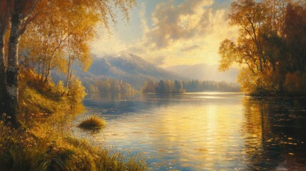 Wall Mural - nature, sunny day
