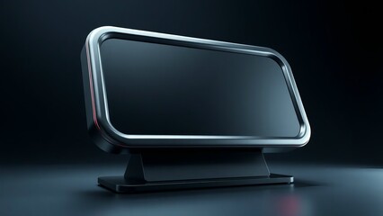 Sleek modern display monitor technology design screen device digital computer gadget innovation