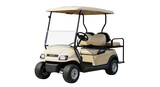 Isolated Golf Cart
