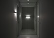 © Wirdafauzah - Empty hallway with mirrored closet