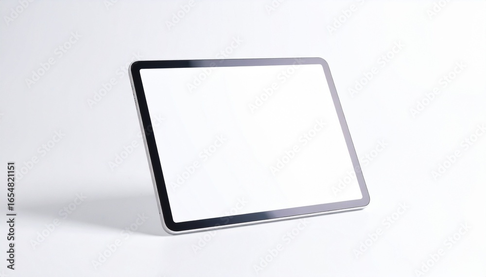 tablet pc isolated on white background