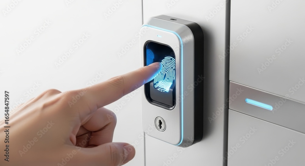 Access Control Fingerprint Scan for Secure Entry, Biometric ...
