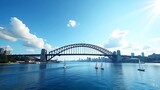 Sydney Harbour Bridge, Sailboats, and a Sunny Day