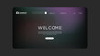 © Sixteen Studio - Modern website landing page with welcome message for tech startup or SaaS company design template