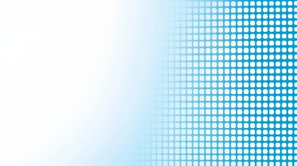 Wall Mural - white background with a blue and white pattern of squares. the squares are evenly spaced and cover t