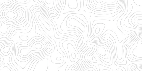 Wall Mural - Stylized Abstract Landscape Pattern with Topographic Lines of Coastal and Mountain Regions in a Repeating Geometric Grid Layout
