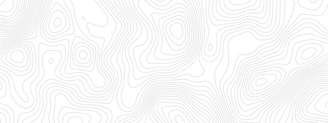 Wall Mural - Modern Seamless Terrain Design Featuring Ocean Depths and Mountain Elevation Lines in an Abstract Geometric Mapping Style
