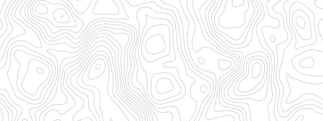 Wall Mural - Geometric Line Art of Mountains and Sea in a Continuous Grid Pattern – Abstract Topographic Landscape for Textiles, Wallpapers, and Backgrounds
