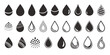 © Ha - Water Drop Icon Set – 26 Unique Liquid Symbols for Eco, Weather, and Design Projects