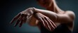 © Fernando - Elegant adult womans hands in graceful pose indoors, showcasing artistry and delicate hand care Concept of beauty, dance, and wellness