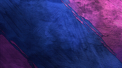 Wall Mural - Vibrant abstract background featuring deep blue and rich purple hues with textured brush strokes, creating dynamic and artistic visual appeal