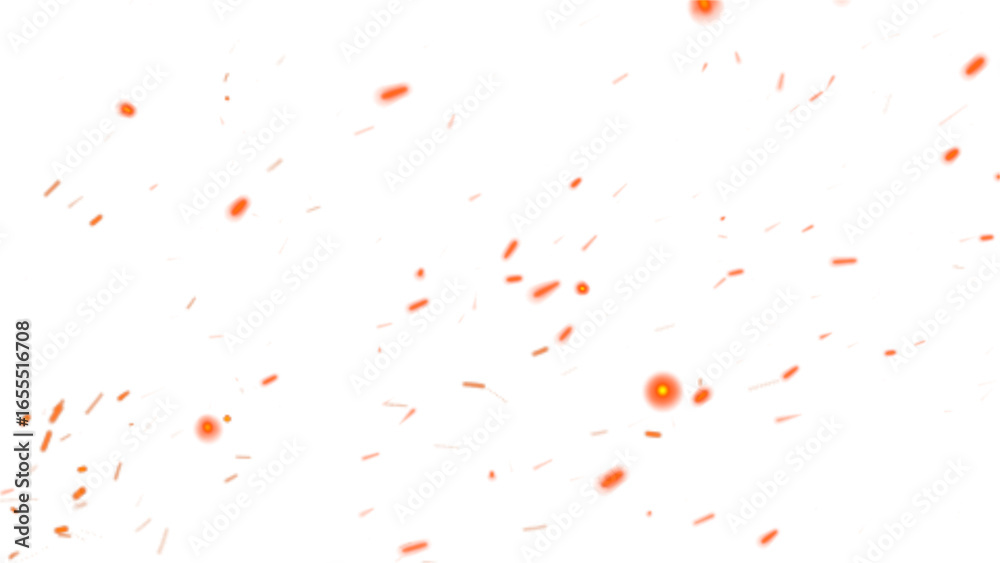 Stock-Illustration „fire dust particles over transparent background ...