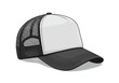 © Miu Studio - Meshbacked cap White front black visor and mesh back