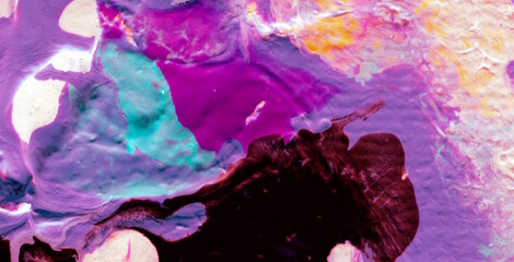 Wall Mural - whimsical and energetic colorburst creating a captivating and abstract visual experience