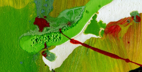 Wall Mural - vibrant and dynamic abstract delight with a multitude of colors and patterns