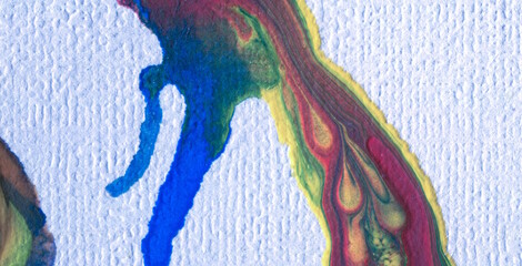 Wall Mural - marbled marvels: a visual delight of texture and color in liquid art