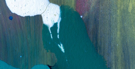 Wall Mural - marbled marvels: a visual delight of texture and color in liquid art
